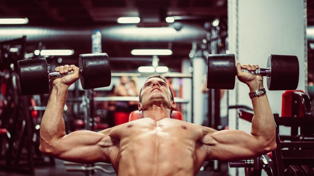 chest workouts with dumbbells